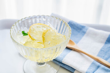 国産レモンのゼリー