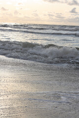 waves on the beach - Vlieland, The Netherlands