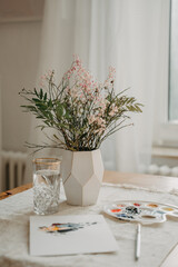 Hobby Zuhause im Frühling