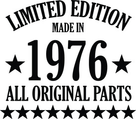 limited edition 1976