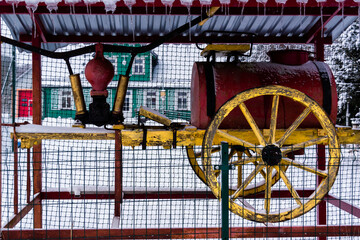 Tradycyjna architektura drewniana Podlasia, Polska © podlaski49