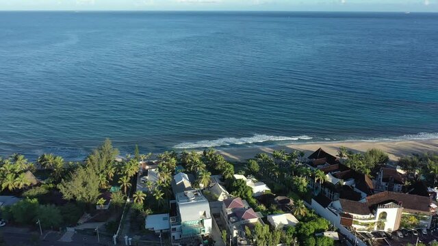 Beach on western coast of Reunion Island