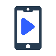 Play on mobile icon