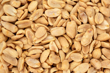 Roasted peanuts background