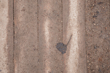 background of wooden planks on the ground