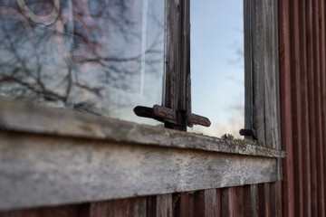 old window frame