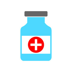 Drug container icon, Medical symbol