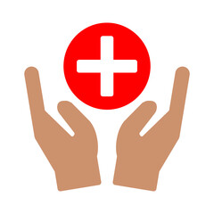 Maintain health icon, Medical symbol