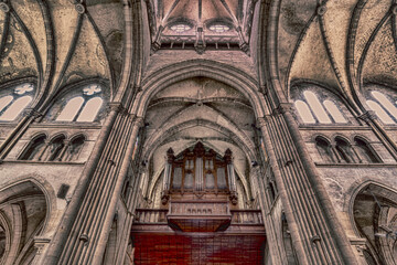 the Notre Dame church