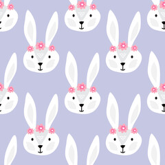 Fototapeta premium Easter bunny pattern 15