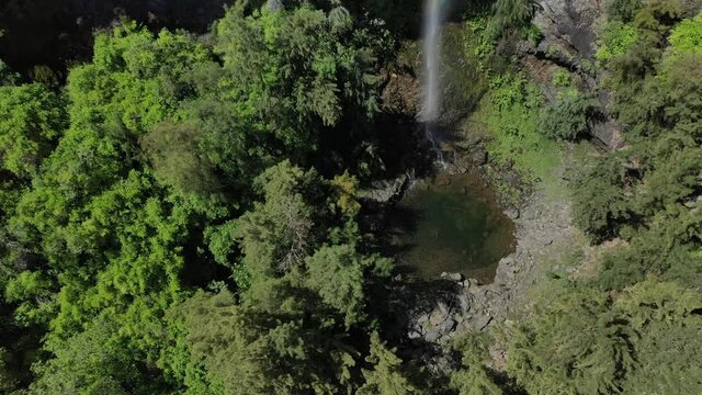 Cilaos hiking spots in Reunion Island in Bright Daylight