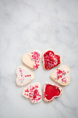 Heart Shaped Sugar Cookies