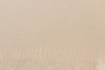 Top view of Sand texture. Sandy beach for background.