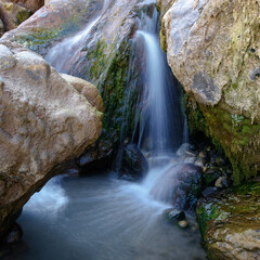 Small waterfall of the Caucasus, Dzhily SU