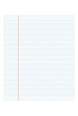 Vector sheets of notebooks, notepad and documents
