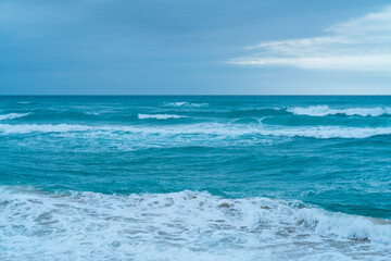 Valdearenas beach, Dunas de Liencres Natural Park, Cantabrian Sea, Piélagos Muicipality, Cantabria, Spain, Europe