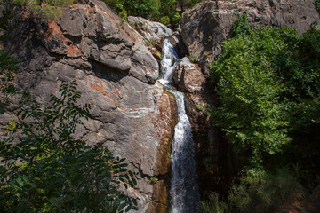 Stream in Ida Mountain, Beautiful nature. Turkey.