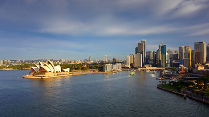 Fototapeta premium Sydney skyline. Sydney opera.