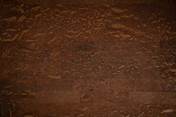 Brown cork texture background