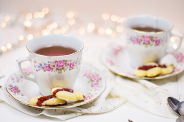 Retro-vintage porcelain tea sets