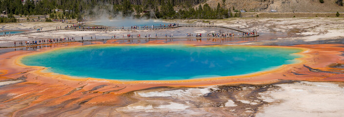 The amazing natural beauty of Yellowstone National Park.