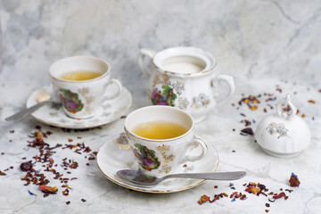 Retro-vintage porcelain tea sets