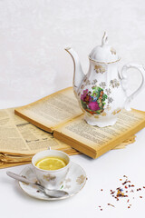 Retro-vintage porcelain tea sets