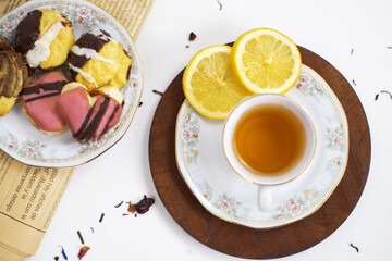 Retro-vintage porcelain tea sets