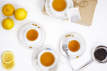 Retro-vintage porcelain tea sets