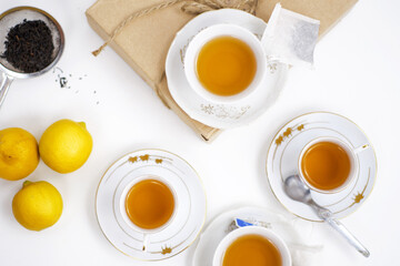Retro-vintage porcelain tea sets