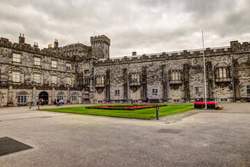 Scenery at Kilkenny Castle in Ireland