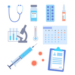 Global vaccination concept