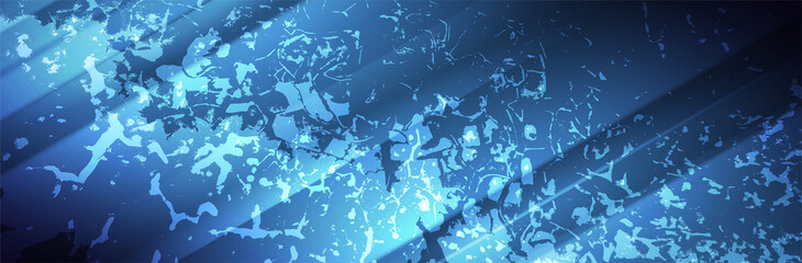 Grunge Blue background. Abstract backdrop. Vector illustration