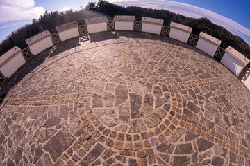 White castle located in northern Croatia