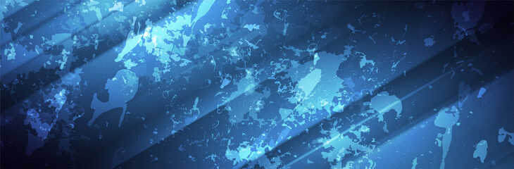 Fototapeta na wymiar Grunge Blue background. Abstract backdrop. Vector illustration