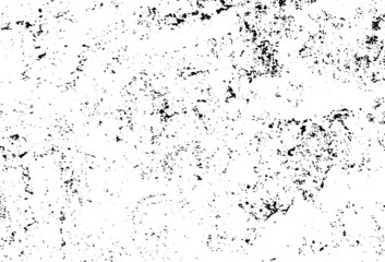 Rough black and white texture vector. Distressed overlay texture. Grunge background. Abstract textured effect. Vector Illustration. Black isolated on white background. EPS10