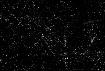Scratched Grunge Urban Background Texture Vector. Dust Overlay Distress Grainy Grungy Effect. Distressed Backdrop Vector Illustration. Isolated Black on White Background. EPS 10.