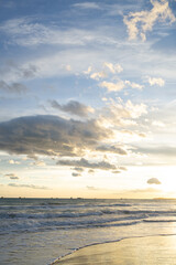 Fototapeta premium sunset over the sea