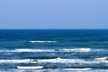 Waves at the beach in the Gulf of Mexico