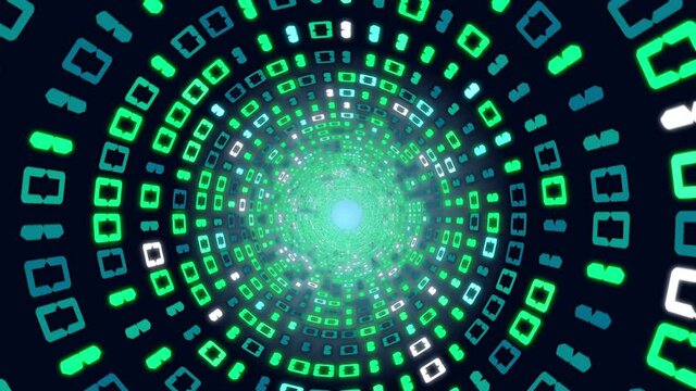 binary code tunnel