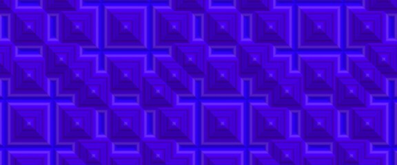 Ornament with repetitive geometric patterns with a gradient. abstract background. 