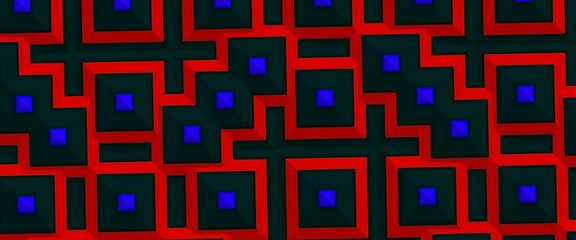 Ornament with repetitive geometric patterns with a gradient. abstract background. 