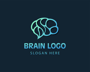 brain creative logo brain logo organ brain logo simple brain logo