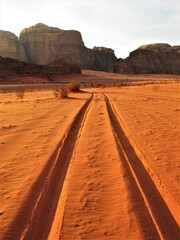 road through the desert