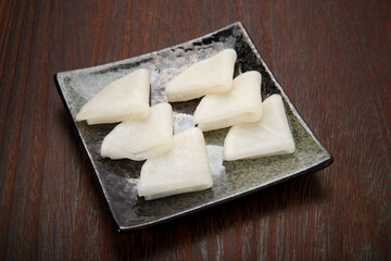 大根の千枚漬け