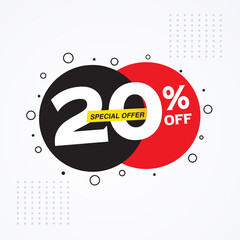 Obraz premium Sale and special offer tag, price tags, Sales Label, banner, Vector illustration.