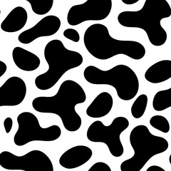 Irregular blob, seamless pattern of abstract organic shapes. Abstract irregular random blobs. Simple liquid amorphous splodge. Trendy minimal designs for presentations, banners, posters and flyers.