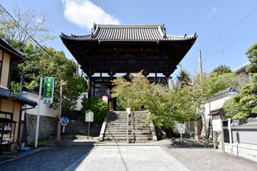 当麻寺　東大門　奈良県葛城市