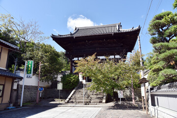 当麻寺　東大門　奈良県葛城市