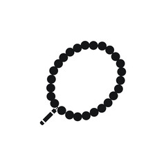 Tasbih icon design. vector illustration